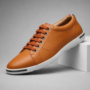 Baskets Jackson en Cuir Véritable