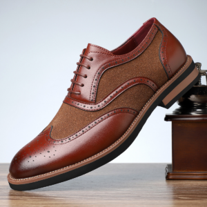 Chaussures habillées brogue Belmont en cuir