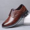 Chaussures Oxford en cuir