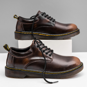 Chaussures en cuir véritable Mondo
